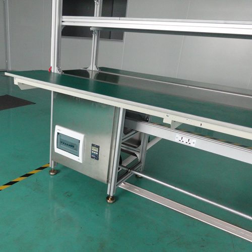 ສາຍແອວໂທລະສັບມືຖື Belt Conveyor Line Assembly with Bench