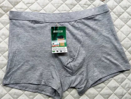 Hot Sale Bamboo Fiber Men's Underwear Boxer Briefs