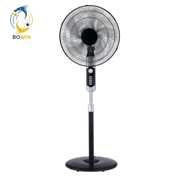 18 Inch Electric Stand Fan - 3 Speeds, Oscillating 90 Degrees, 1 Hour Timer, CB CE Approved