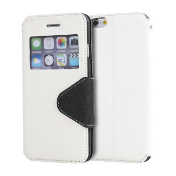 LZB OEM/OGM factory custom leather flip case cover for Alcatel One Touch HERO case