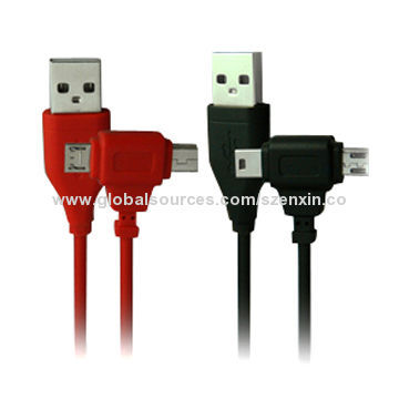 2-in-1 USB cable for phones