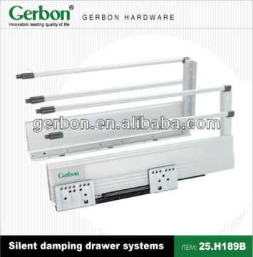 Kitchen Cabinet Metal drawer box with concealed drawer slides