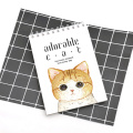 Adorable cat A5 cuaderno espiral espiral vertical