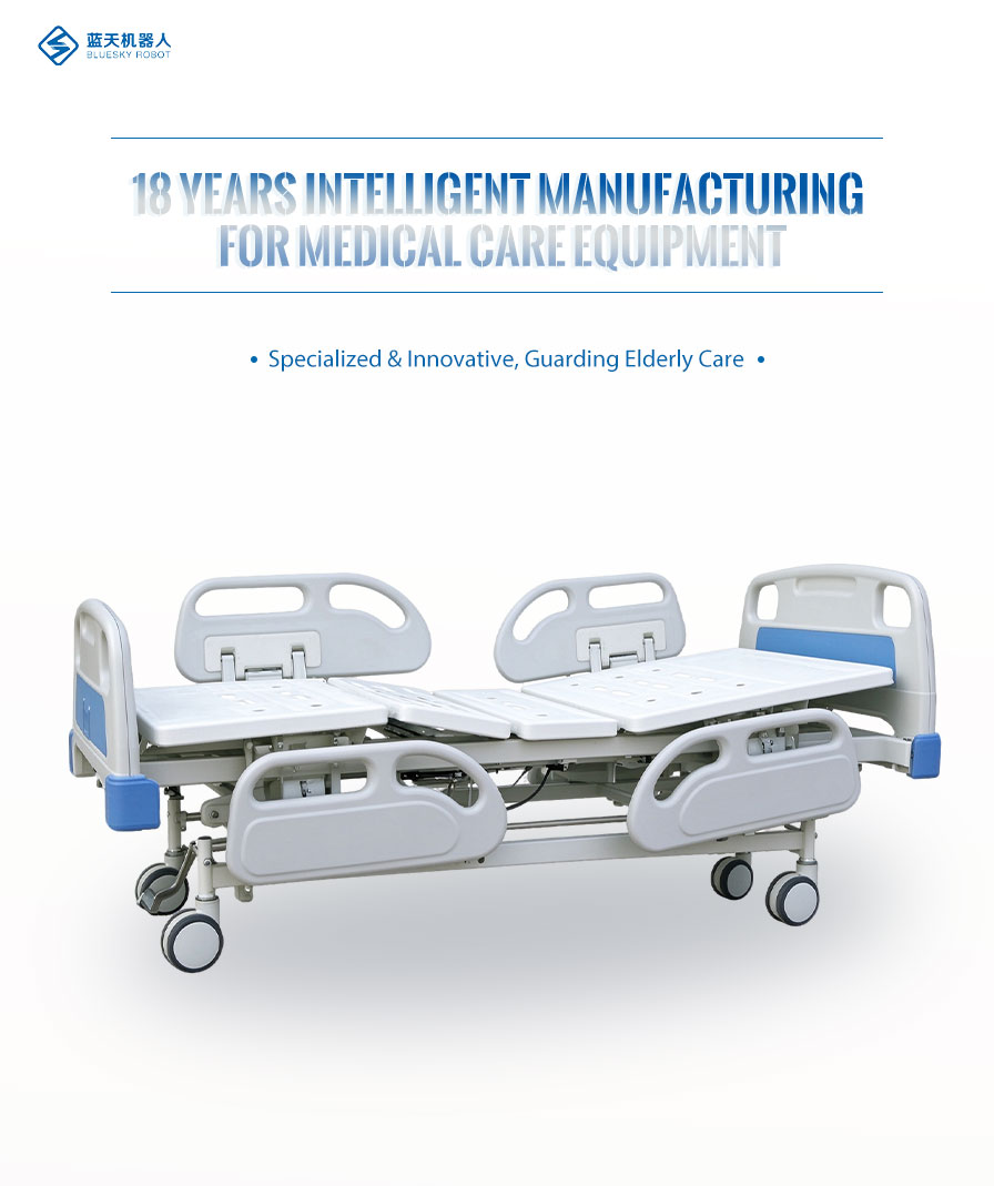 Three Function Electric Geriatric Bed