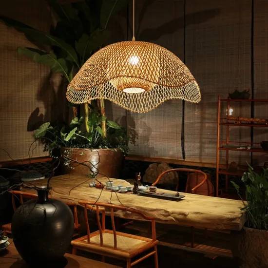 Handcrafted Rattan and Bamboo Lighting: Elegant Pendant Lights and Lamp Shades for Your Bedroom