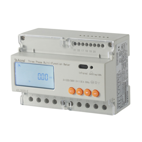 Visor LCD do medidor de energia de medição de Kwh