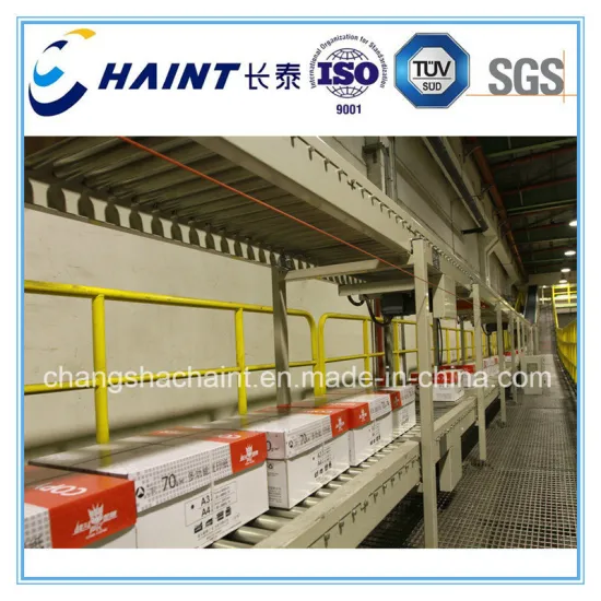 Unit Load Conveyor and Automatic Robot Palletizer