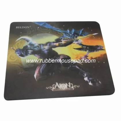 Square Soft Cloth Surface Rubber Mouse Pad Mat For Laser Mouse