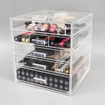 Cheap Clear Acrylic Cosmetic Drawers