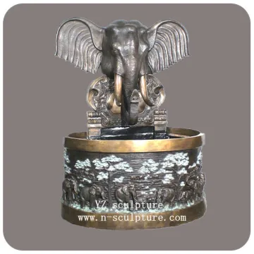 Indoor Elephant Water Fountain for Sale GBFN-M021A