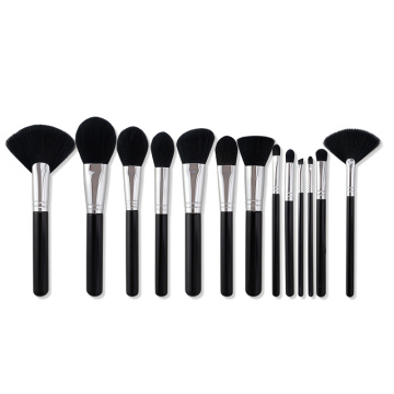 14kpl Professional Makeup Brush Set pehmeät synteettiset hiukset