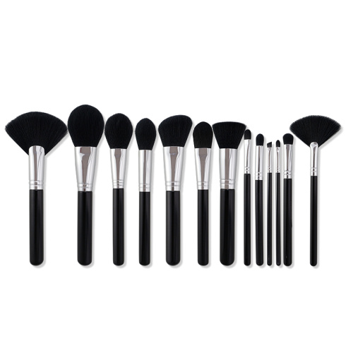 Scuab Makeup Gairmiúil 14pcs Socraigh Gruaige Sintéiseach Bog