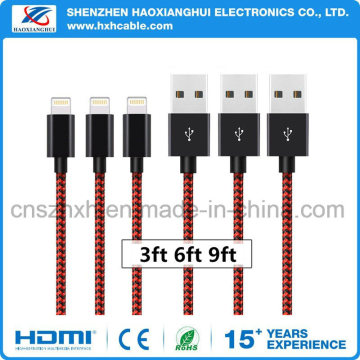 Nylon Braided 3.3FT USB Charger Cable