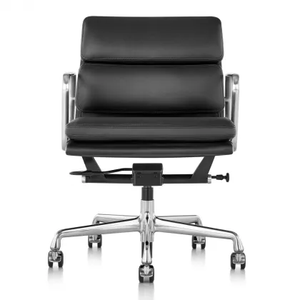 Modern Eames Soft Pad Leather Management Office Chair