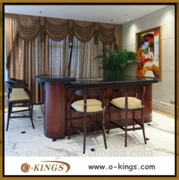 wooden table and chairs