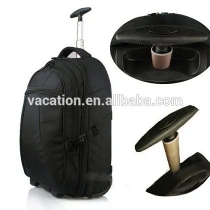 laptop backpack brand trolley bag in black