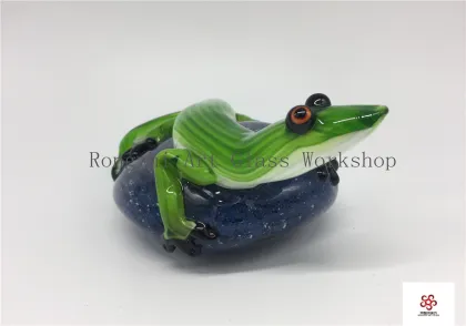 The Lizard Glass Sculpture