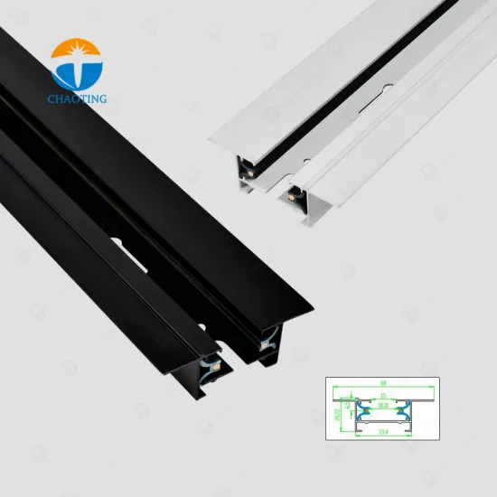 1M 2M 3M LED Track Lighting System with 10W 20W 30W 40W Spotlights