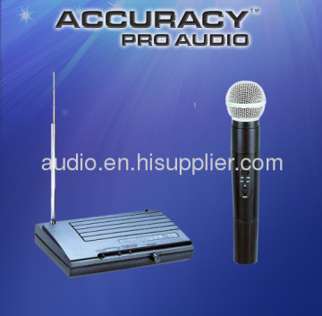 Professional Vhf Single Channel Wireless Microphone Vhf-102 