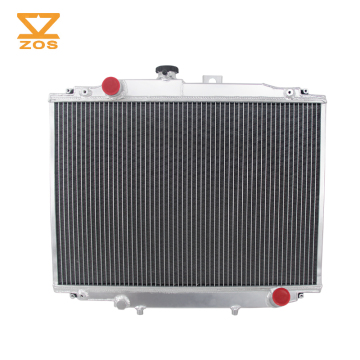 Radiatore in alluminio per Mitsubishi L300 Express 1986-2005 Manuale Serbatoio dell'acqua di uscita dritta