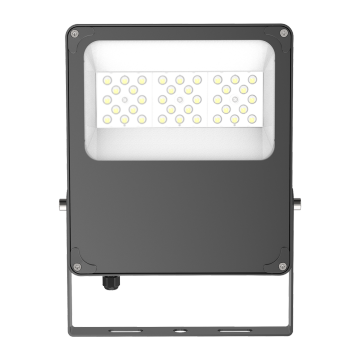 50W LED Taşkın Işığı 160lm/W IP66 Su geçirmez dış mekan siyah yüksek kaliteli bahçe ışığı