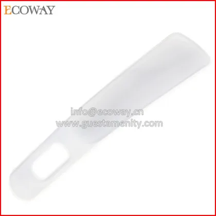 Factory Newest Custom Hotel Transparent Shoe Horns