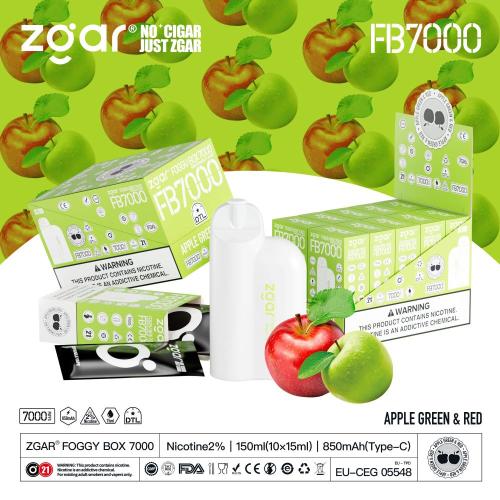 Zgar Foggy Box 7000 Vape Großhandel