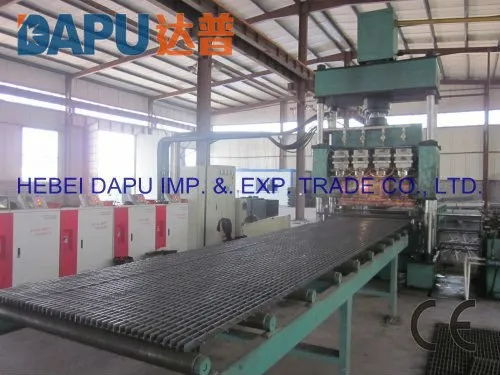 Steel bar grating floor welding machine