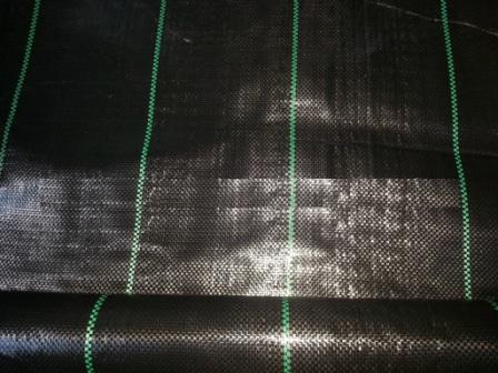 Black PP Woven Weed Mat