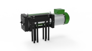 Modern Traction Machine for Dual Elevator Systems