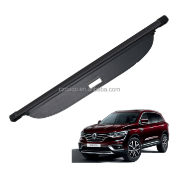 Renault Koleos 2015 iç aksesuarları için geri çekilebilir kargo kapağı