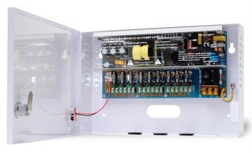 cctv camera power supply - 12v 10a - cctv power box