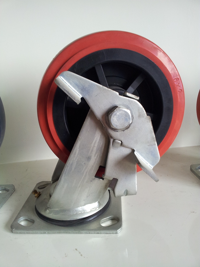 6inch Heavy Duty Swivel Casters with Nylon Shield