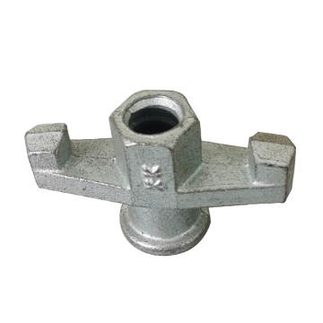 Formwork Tie Rod System Accessory: Tie Rod Wing Nut for Construction