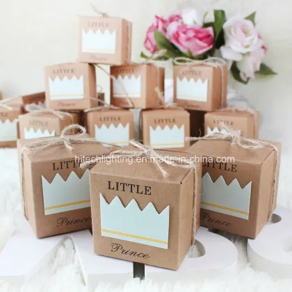 Little Prince Baby Shower Favor Boxes