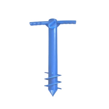 Wholesale Beach Umbrellas with Plastic Sand Anchors and Screw-in Bases