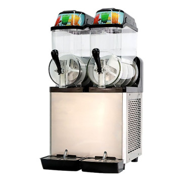 Commercial Double-Cylinder Slush Machine: Cold Drink and Smoothie Machine for Foreign Trade