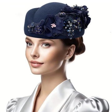 New Fashion Floral Headwear Velvet Headdress for Women - HT-2672