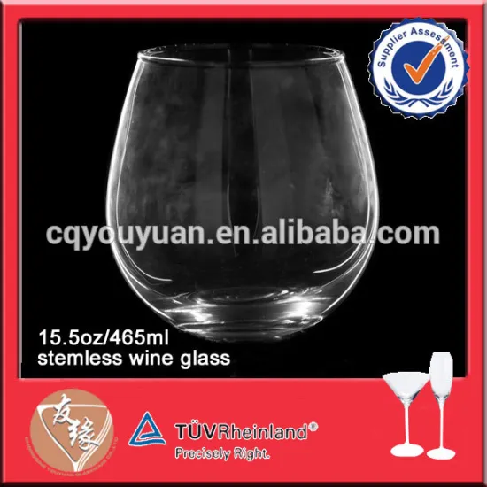 Wholesale crystal clear 465ml best wine glasses