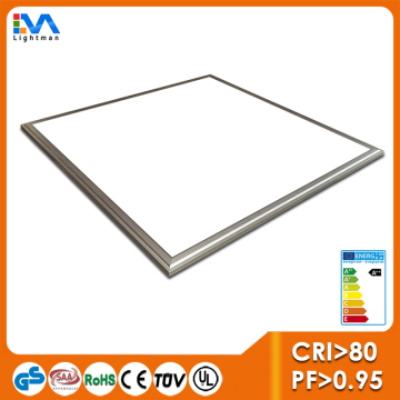 80W 620x620x10mm Epistar SMD 2835 LED panel ışığı pencere ekranı için