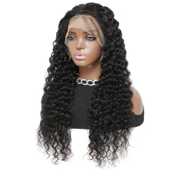 High Quality Pre Bleached Plucked 12A Wig Vendors 30 40 50 Inch Loose Wave Human Hair Straight Long Mink Lace Front Frontal Wigs