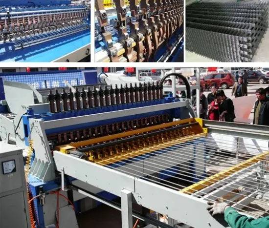 Reinforcing mesh welding machine