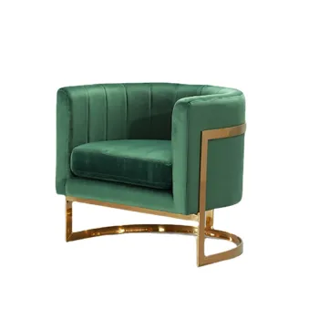 Modern Fabric Lounge Single Sofa Armchair