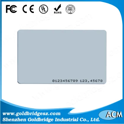 China alibaba Lf 125khz Atmel T5577 Rfid Smart Card