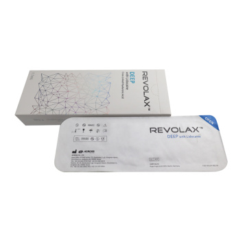 1 ml de ácido hialurónico inyección de relleno dérmico revolax profundo en línea