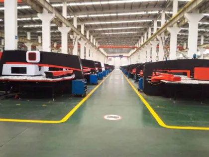 China made servo cnc trumpf turret punching machine