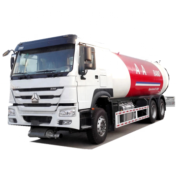 Autogas Dispensing 20000L Sinotruk Bulk Delivery LPG Gas Mobile Cylinder Filling Dispenser Tank Bobtail Tanker Transport Truck