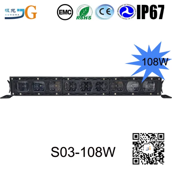 High Quality Replacement ATV Led Light Accessories 20 Inch 108W Off Road Lights