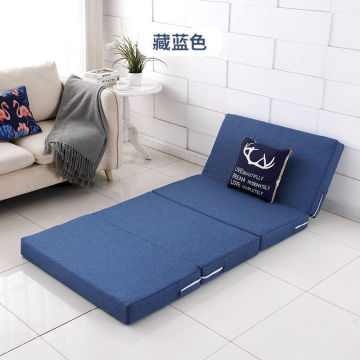 Single Foldable Floor Mattress with Japanese Polyester Fill
