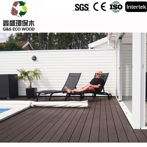 Anti-uv esterno piscina Decking di Wpc